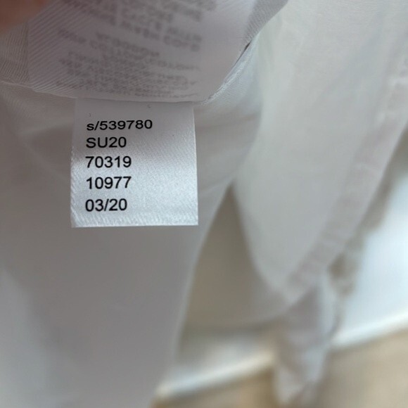 LOFT Palm Tie Back Flare Dress Size 4 - Picture 7 of 11